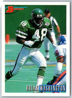 1993 Bowman Football Brian Washington #296