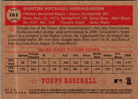 2001 Topps Heritage Dustin Hermanson #163