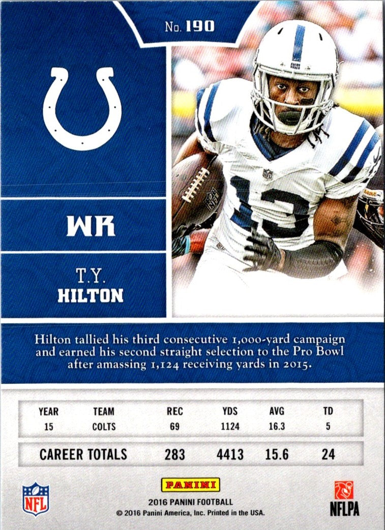 2016 Panini T.Y. Hilton