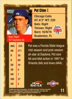 1998 Team Best Pat Cline #11