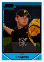 2007 Bowman Chrome Prospects Todd Redmond #BC202