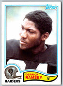 1982 Topps Derrick Ramsey