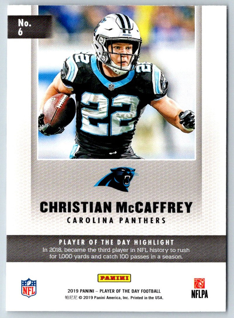 2018 Panini Christian McCaffrey