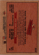 2001 Fleer Tradition Glossy Kansas City Chiefs