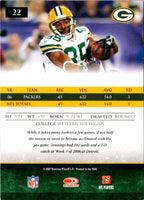 2007 Donruss Gridiron Gear Greg Jennings #22