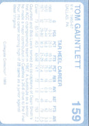 1989 Collegiate Collection North Carolina's Finest Tom Gauntlett