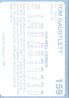 1989 Collegiate Collection North Carolina's Finest Tom Gauntlett #159