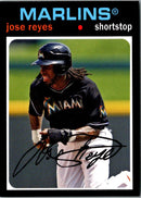 2012 Topps Archives Jose Reyes