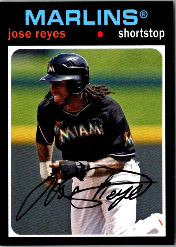 2012 Topps Archives Jose Reyes #82