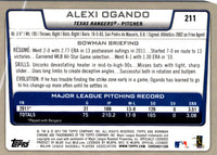 2012 Bowman Chrome Alexi Ogando #211