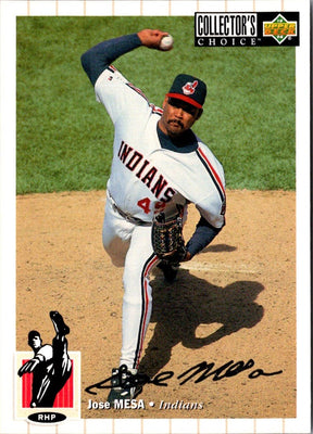 1994 Collector's Choice Jose Mesa #205