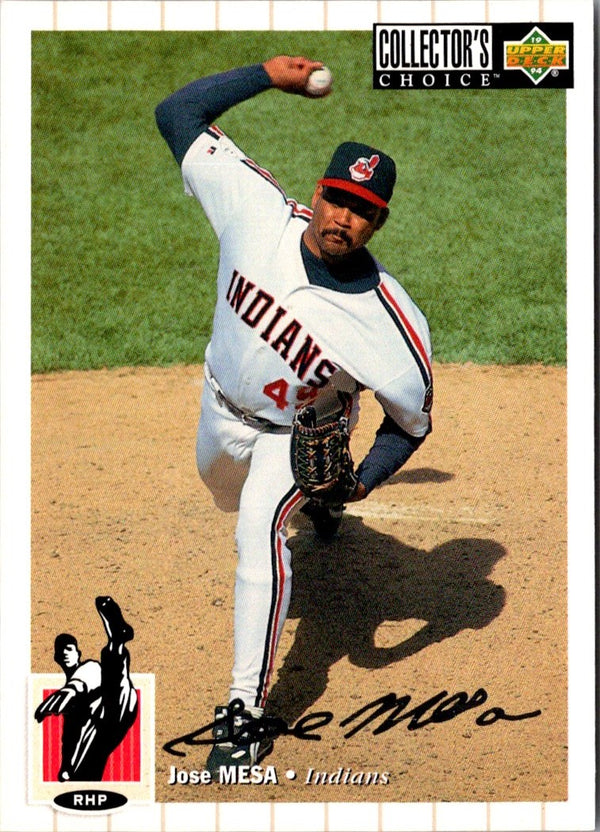 1994 Collector's Choice Jose Mesa #205