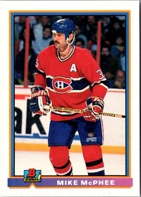 1991 Bowman Mike McPhee #339