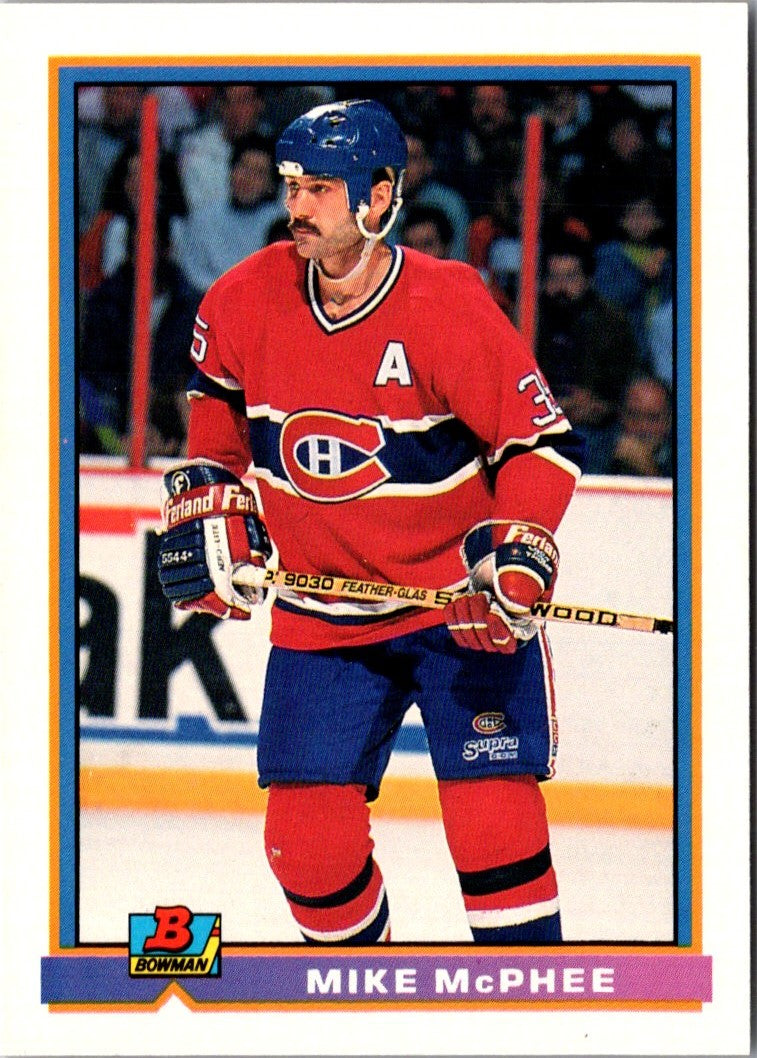 1991 Bowman Mike McPhee