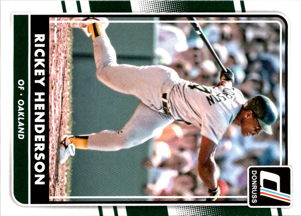 2016 Donruss Rickey Henderson #184