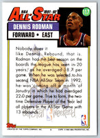 1992 Topps Gold Dennis Rodman #117