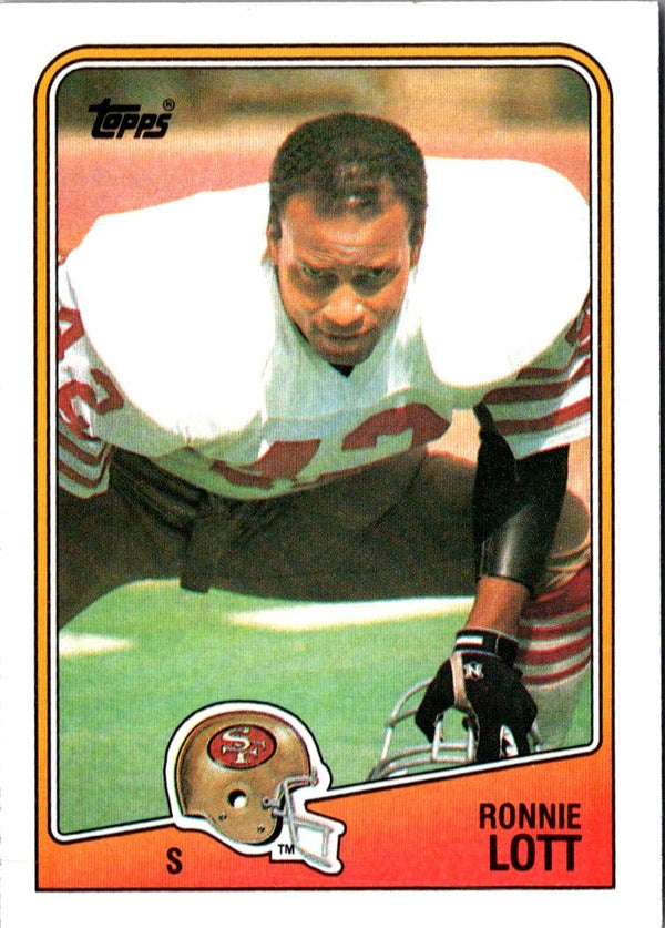 1988 Topps Ronnie Lott #51