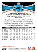 2012 Topps DeAngelo Williams #272