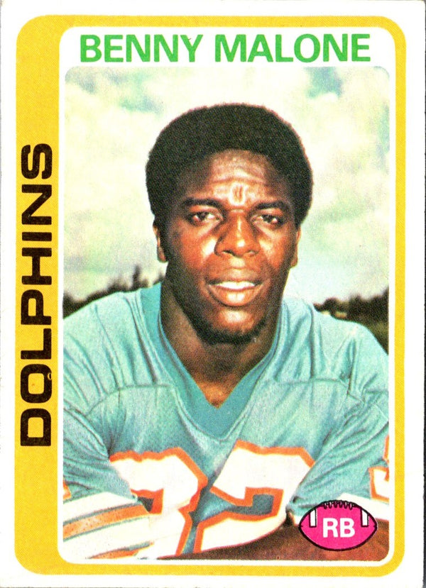 1978 Topps Benny Malone #493