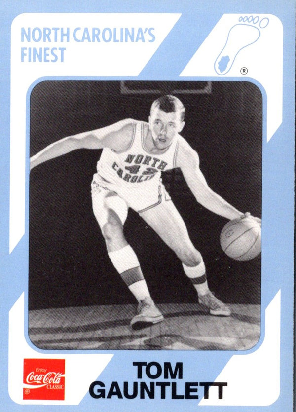 1989 Collegiate Collection North Carolina's Finest Tom Gauntlett #159