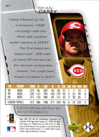 2001 SPx Sean Casey #87
