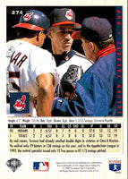 1994 Collector's Choice Julian Tavarez #274 Rookie Silver Signature