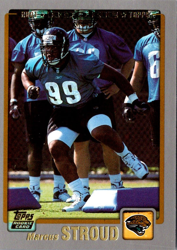 2001 Topps Marcus Stroud #336 Rookie