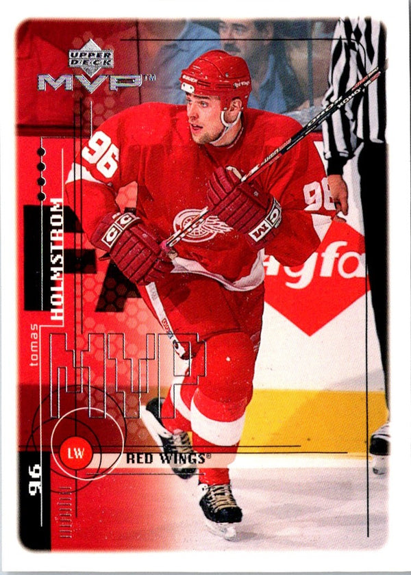 1998 Upper Deck MVP Tomas Holmstrom #74