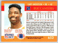 1992 Proset Gary Anderson #652
