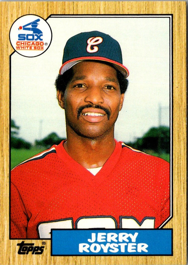 1987 Topps Traded Jerry Royster #106T