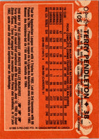 1988 O-Pee-Chee Terry Pendleton #105