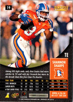 1996 Pinnacle Shannon Sharpe #19