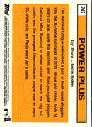 2012 Topps Heritage Jay Bruce/Justin Upton