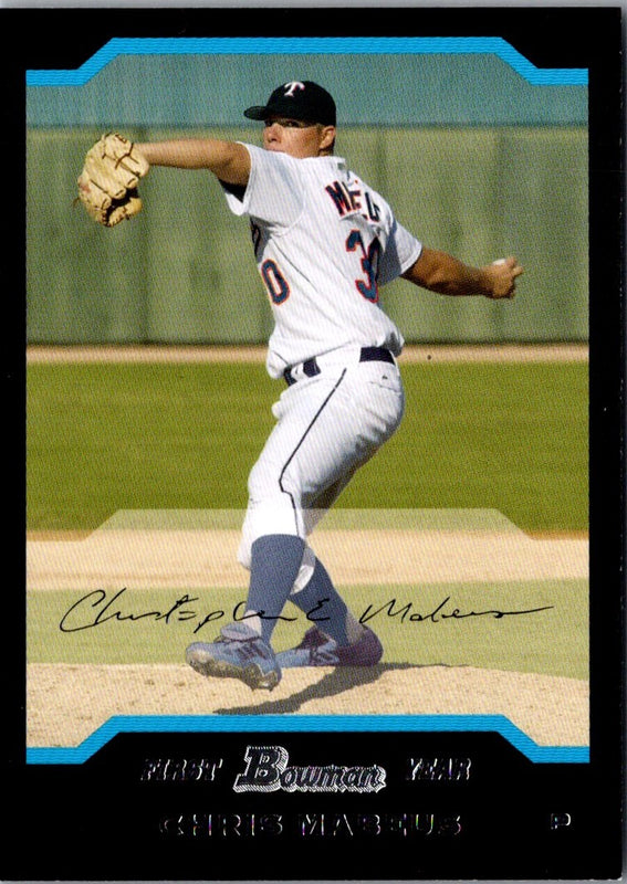 2004 Bowman Chris Mabeus #193 Rookie