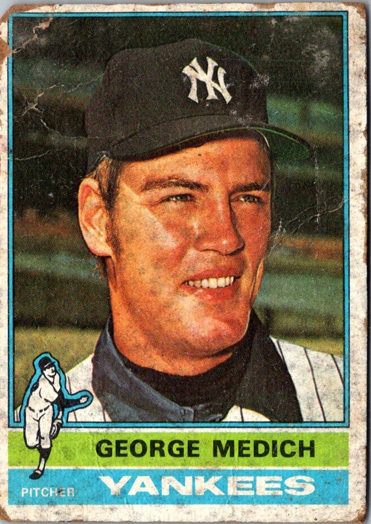 1976 Topps George Medich