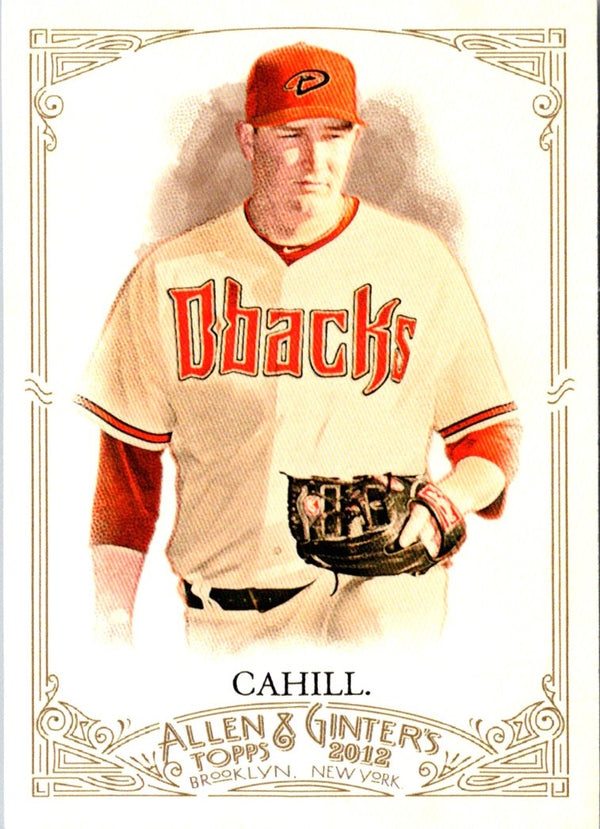 2012 Topps Allen & Ginter Trevor Cahill #156