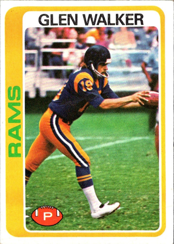 1978 Topps Glen Walker #479 Rookie