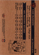 2001 Fleer Tradition Glossy Cade McNown