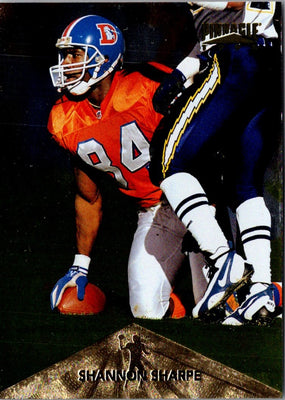 1996 Pinnacle Shannon Sharpe #19