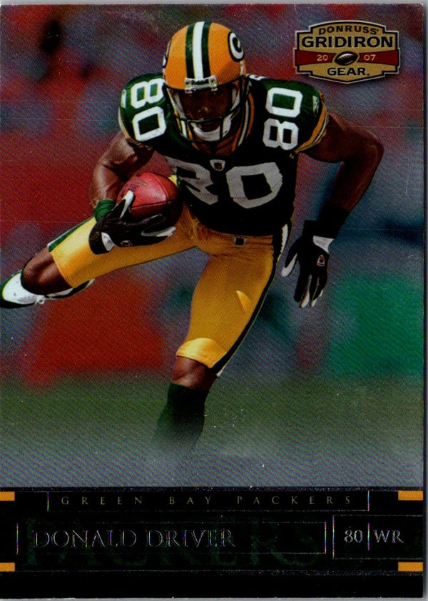 2007 Donruss Gridiron Gear Donald Driver #21