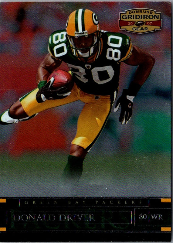 2007 Donruss Gridiron Gear Donald Driver #21