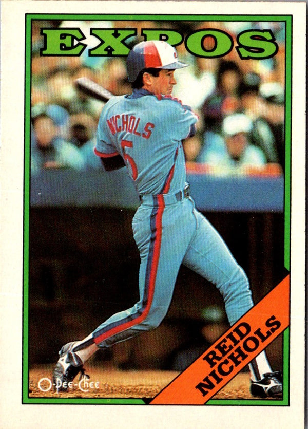 1988 O-Pee-Chee Reid Nichols #261