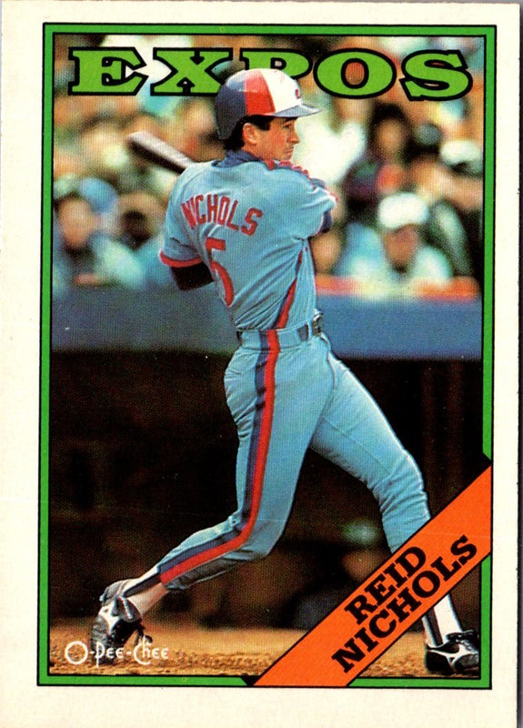 1988 O-Pee-Chee Reid Nichols #261