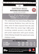 2009 Topps Platinum Santana Moss