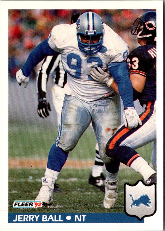 1992 Fleer Jerry Ball #109