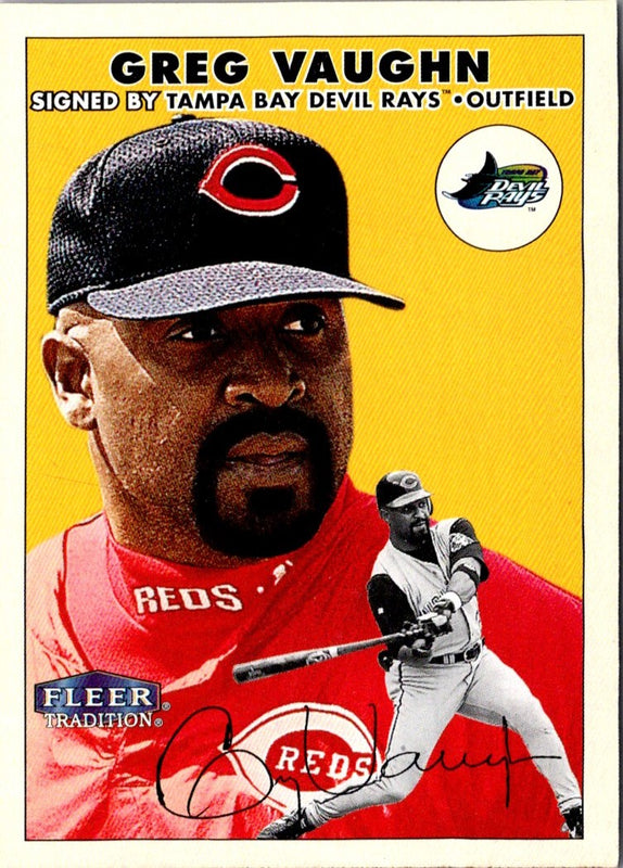 2000 Fleer Tradition Greg Vaughn #195