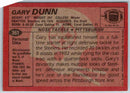 1983 Topps Gary Dunn