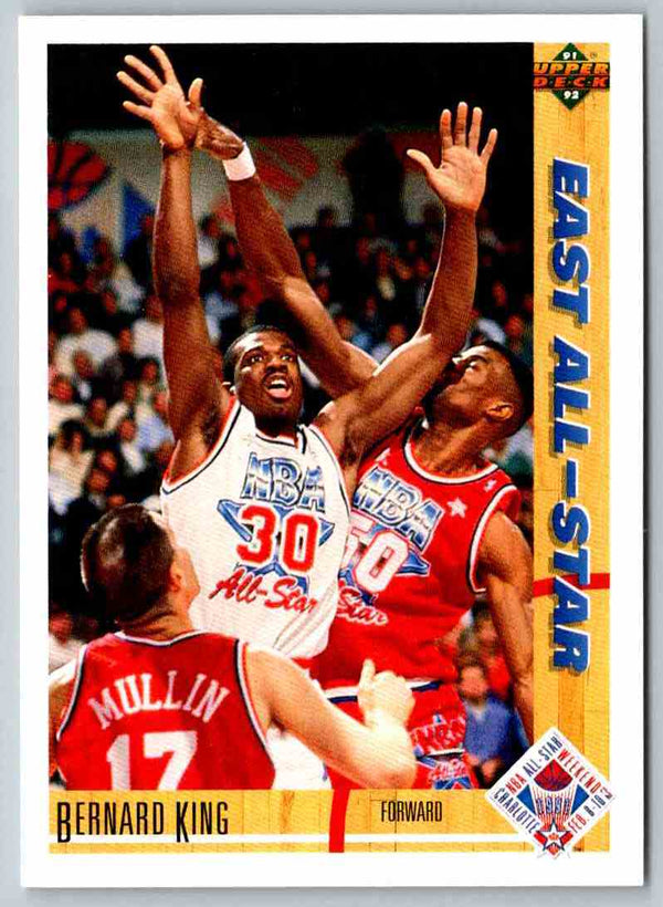 1992 Upper Deck Bernard King #65