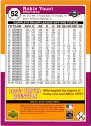 2001 Upper Deck Decade 1970's Robin Yount