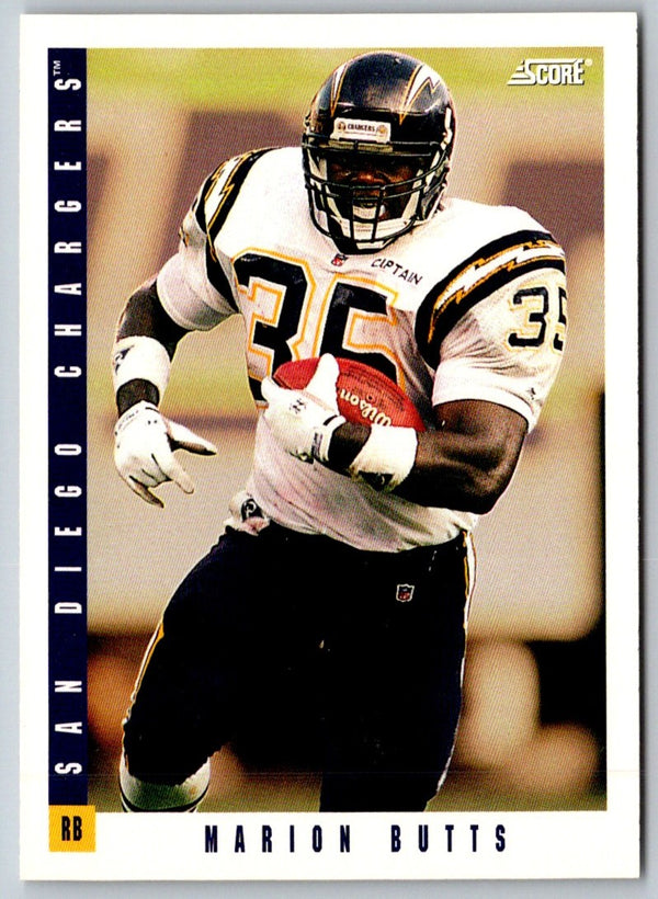 1993 Score Marion Butts #112